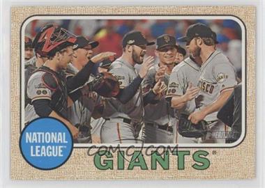 2017 Topps Heritage - [Base] - Gray Back #189 - San Francisco Giants /10