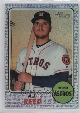 2017 Topps Heritage - [Base] - Hot Box Chrome Purple Refractor #THC-479 - A.J. Reed