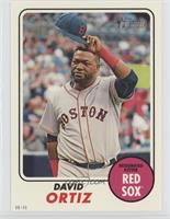 Throwback Uniform Variation - David Ortiz #/49