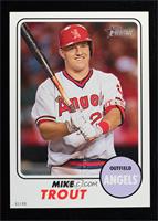 Throwback Uniform Variation - Mike Trout #/49