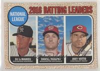 League Leaders - DJ LeMahieu, Joey Votto, Daniel Murphy