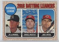 League Leaders - DJ LeMahieu, Joey Votto, Daniel Murphy