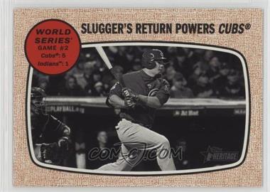 2017 Topps Heritage - [Base] #152 - World Series Highlight - Kyle Schwarber