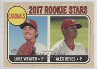 Rookie Stars - Luke Weaver, Alex Reyes