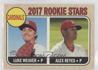 Rookie Stars - Luke Weaver, Alex Reyes