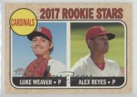 Rookie Stars - Luke Weaver, Alex Reyes