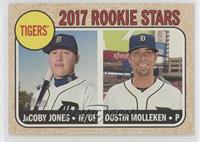 Rookie Stars - JaCoby Jones, Dustin Molleken