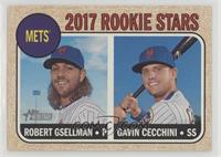 Rookie Stars - Robert Gsellman, Gavin Cecchini