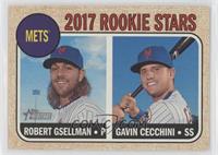 Rookie Stars - Robert Gsellman, Gavin Cecchini