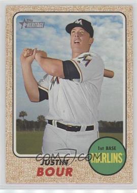 2017 Topps Heritage - [Base] #249 - Justin Bour