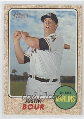 2017 Topps Heritage - [Base] #249 - Justin Bour