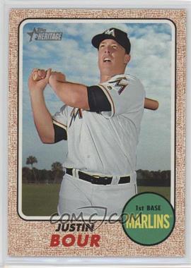 2017 Topps Heritage - [Base] #249 - Justin Bour