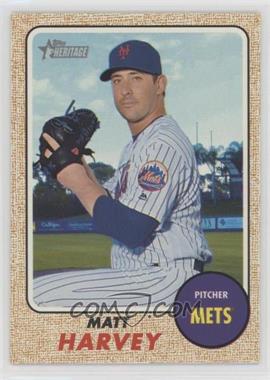 2017 Topps Heritage - [Base] #256 - Matt Harvey