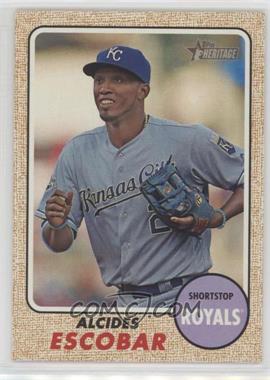 2017 Topps Heritage - [Base] #284 - Alcides Escobar