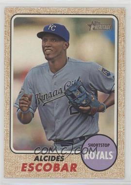 2017 Topps Heritage - [Base] #284 - Alcides Escobar