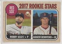 Rookie Stars - Robby Scott, Andrew Benintendi [Noted]