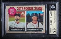 Rookie Stars - Robby Scott, Andrew Benintendi [BGS 9.5 GEM MINT]