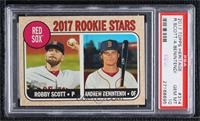 Rookie Stars - Robby Scott, Andrew Benintendi [PSA 10 GEM MT]