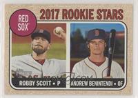 Rookie Stars - Robby Scott, Andrew Benintendi