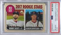 Rookie Stars - Robby Scott, Andrew Benintendi [PSA 10 GEM MT]