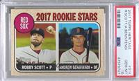 Rookie Stars - Robby Scott, Andrew Benintendi [PSA 10 GEM MT]