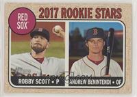 Rookie Stars - Robby Scott, Andrew Benintendi