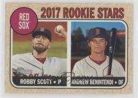 Rookie Stars - Robby Scott, Andrew Benintendi