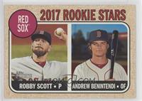 Rookie Stars - Robby Scott, Andrew Benintendi