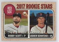 Rookie Stars - Robby Scott, Andrew Benintendi