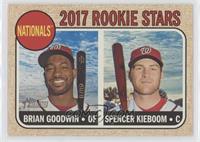 Rookie Stars - Brian Goodwin, Spencer Kieboom [EX to NM]