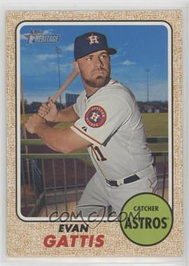 2017 Topps Heritage - [Base] #321 - Evan Gattis