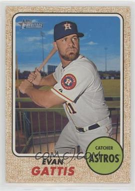 2017 Topps Heritage - [Base] #321 - Evan Gattis