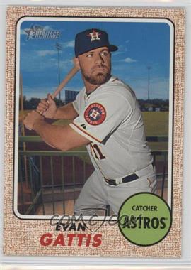 2017 Topps Heritage - [Base] #321 - Evan Gattis