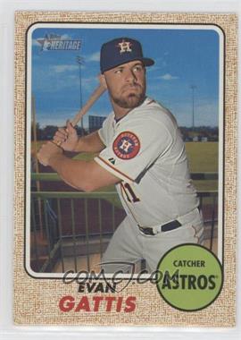 2017 Topps Heritage - [Base] #321 - Evan Gattis