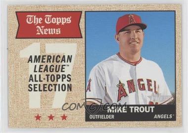 2017 Topps Heritage - [Base] #363 - All-Star - Mike Trout