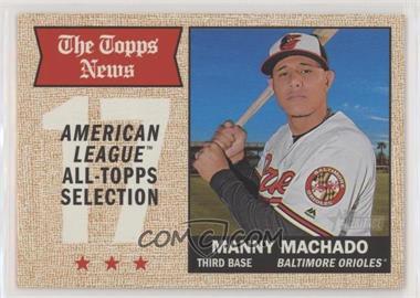 2017 Topps Heritage - [Base] #368 - All-Star - Manny Machado