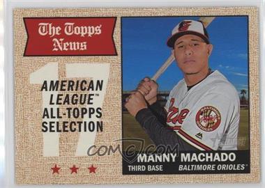 2017 Topps Heritage - [Base] #368 - All-Star - Manny Machado