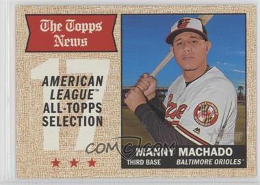 2017 Topps Heritage - [Base] #368 - All-Star - Manny Machado