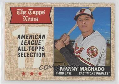 2017 Topps Heritage - [Base] #368 - All-Star - Manny Machado