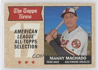 2017 Topps Heritage - [Base] #368 - All-Star - Manny Machado