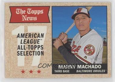 2017 Topps Heritage - [Base] #368 - All-Star - Manny Machado