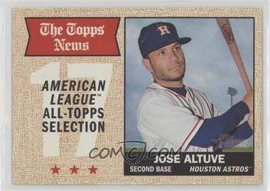 2017 Topps Heritage - [Base] #370 - All-Star - Jose Altuve