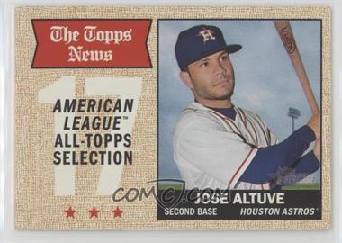 2017 Topps Heritage - [Base] #370 - All-Star - Jose Altuve