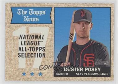 2017 Topps Heritage - [Base] #375 - All-Star - Buster Posey