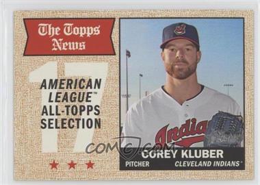 2017 Topps Heritage - [Base] #380 - All-Star - Corey Kluber