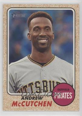 2017 Topps Heritage - [Base] #402.1 - High Number SP - Andrew McCutchen