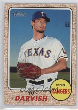 2017 Topps Heritage - [Base] #416 - High Number SP - Yu Darvish