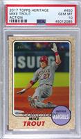 SP - Action Variation - Mike Trout [PSA 10 GEM MT]