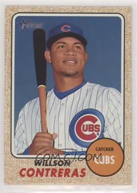 2017 Topps Heritage - [Base] #481 - High Number SP - Willson Contreras