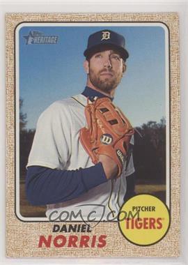 2017 Topps Heritage - [Base] #489 - High Number SP - Daniel Norris